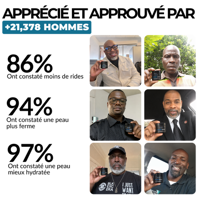 Menalio™ Baume au Suif – Défense Anti-Rides - Black Edition